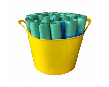 Bucket of Heavy-Duty Garden Sacks